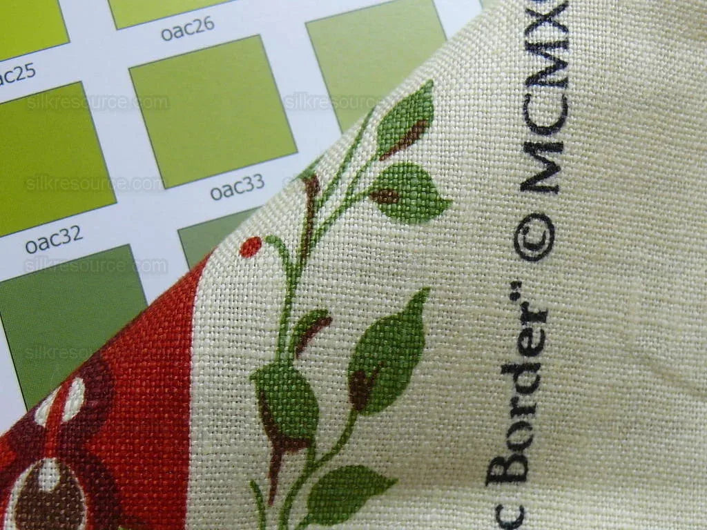 Brunschwig & Fils Le Lac Border Linen Print Bty