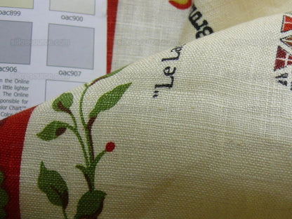 Brunschwig & Fils Le Lac Border Linen Print Bty