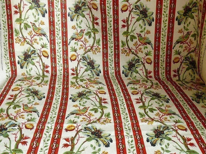 Brunschwig & Fils Le Lac Border Linen Print Bty