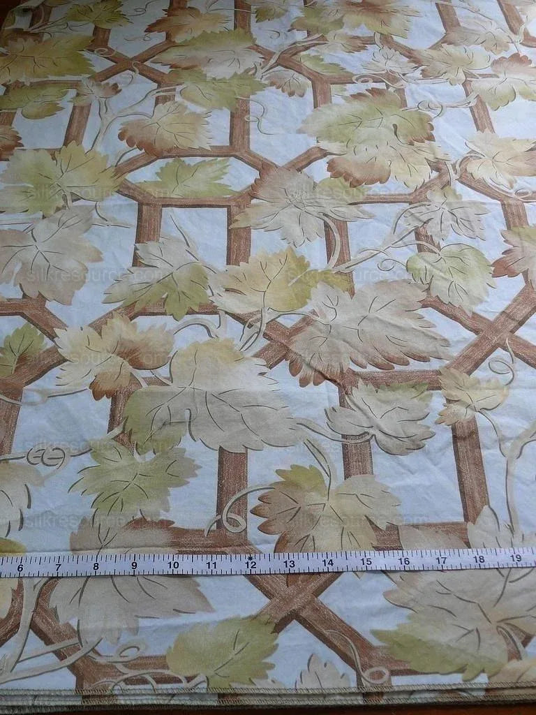 Brunschwig &amp; Fils Grape Leaves Arbor 27x34 Piece