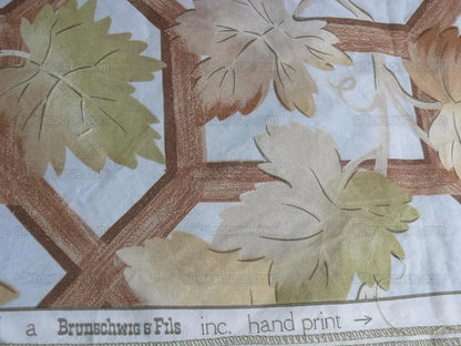 Brunschwig &amp; Fils Grape Leaves Arbor 27x34 Piece