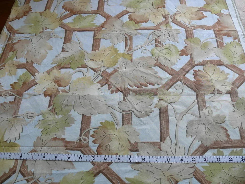 Brunschwig &amp; Fils Grape Leaves Arbor 27x34 Piece