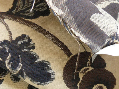 Lee Jofa Cavendish Jacobean Tapestry Bird Animal Charcoal Bty