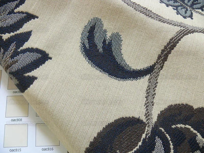 Lee Jofa Cavendish Jacobean Tapestry Bird Animal Charcoal Bty