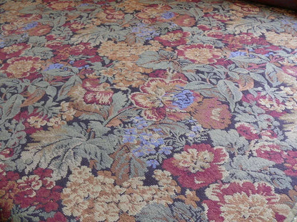 Chaumont Tapesttry Boysenberry French Flower Tapestry Cotton MSRP USD 298/Y