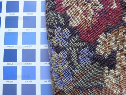 Chaumont Tapesttry Boysenberry French Flower Tapestry Cotton MSRP USD 298/Y