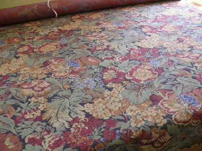 Chaumont Tapesttry Boysenberry French Flower Tapestry Cotton MSRP USD 298/Y