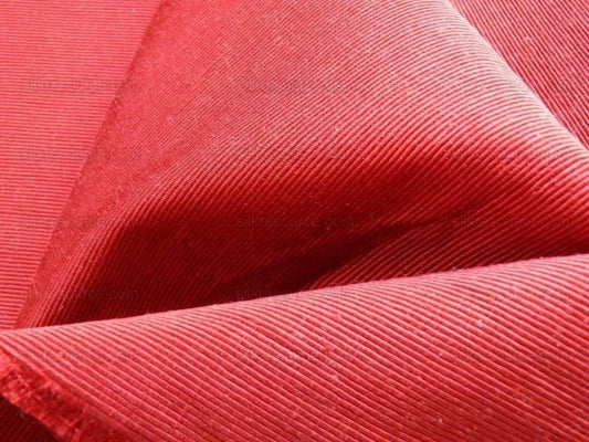 Lee Jofa Adam's Rib Silk Faille Deep "ruby" Red MSRP USD 168/Y Bty
