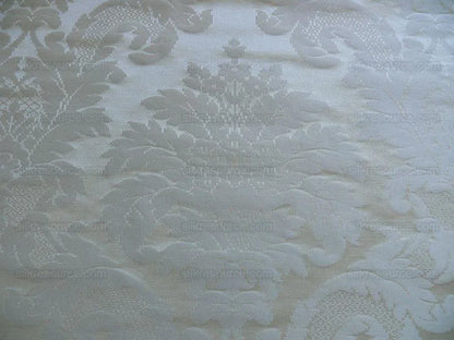 Lee Jofa La Scala Classic Silk Damask "ivory" White Bty
