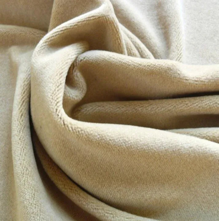 KRAVET COUTURE PLUSH MOHAIR TAN LIGHT GOLD BTY