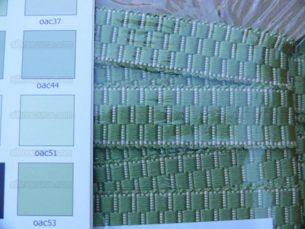 Scalamandre 100% Silk Braid Bty, Tarragon Green V378m-007 MSRP USD 100+/yard