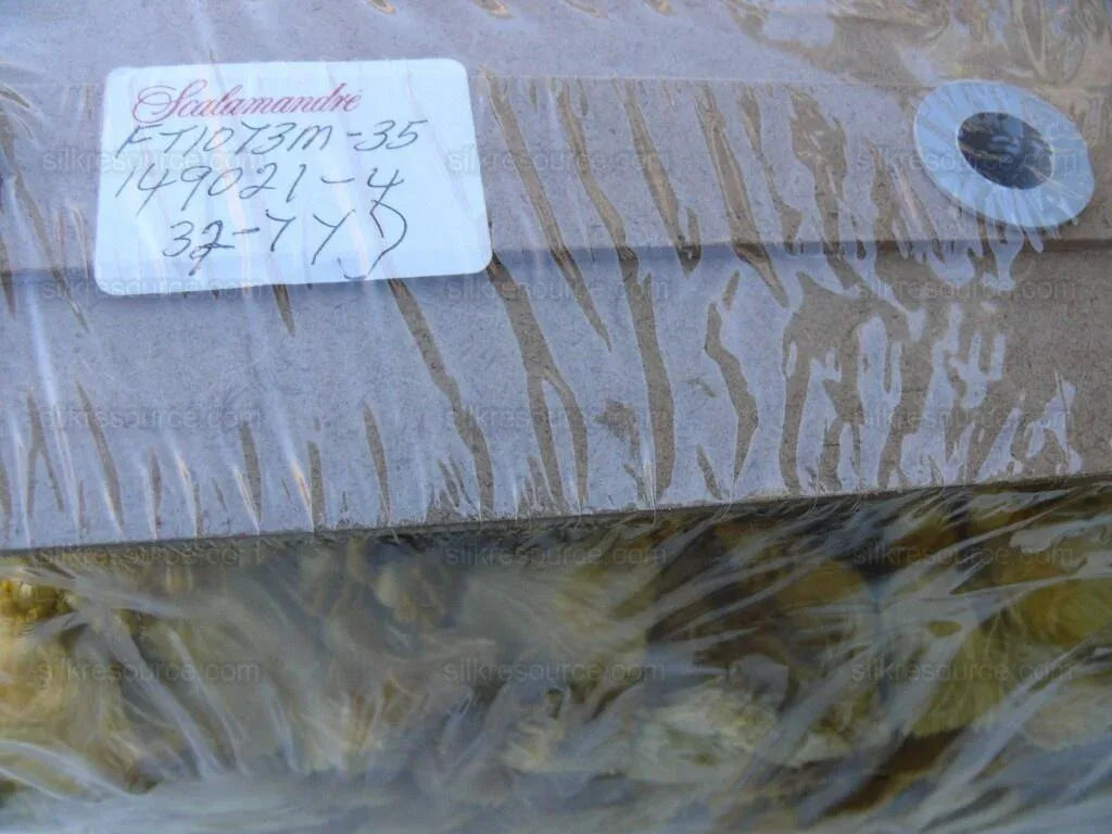 Scalamandre 100% Silk Tassel Fringe Trim Amber &amp; Gold Yellow MSRP USD 259/Y