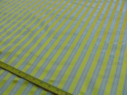 Scalamandre "province" Stripe Silk Taffeta and Silk Satin Golds Bty MSRP USD 500+/Y