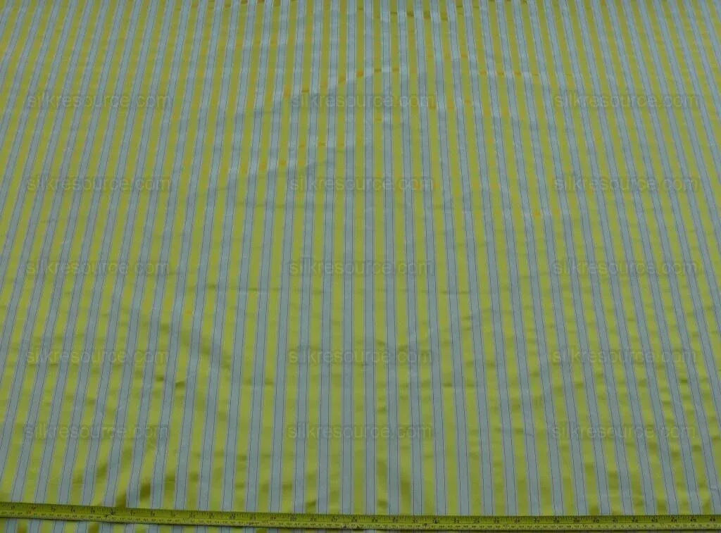 Scalamandre "province" Stripe Silk Taffeta and Silk Satin Golds Bty MSRP USD 500+/Y