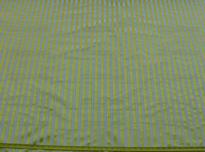 Scalamandre "province" Stripe Silk Taffeta and Silk Satin Golds Bty MSRP USD 500+/Y
