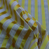 Scalamandre "Province" Striped Silk Taffeta, Golds BTY
