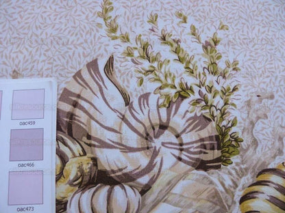 Scalamandre Neptune's Treasure Seashell Nautical Conch Scallop Nautilus Taupe Beige MSRP USD 259/y