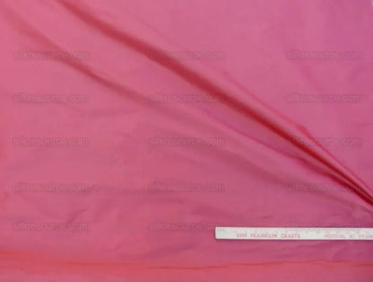 Scalamandre Sotto Voce 100% Silk Taffeta Scarlet Amazing Red Pink Rose! MSRP USD 200/Y