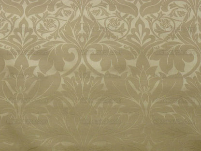 Scalamandre "acanthus" Cotton Damask Maize Bty