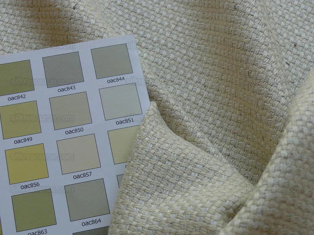 Scalamandre "bedford" Silk Viscose Texture In Cream Bty MSRP USD165/yard