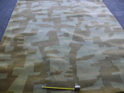 Hokanson Hand Tufted Gold Sage Green Wool Modern 8'x9'8"