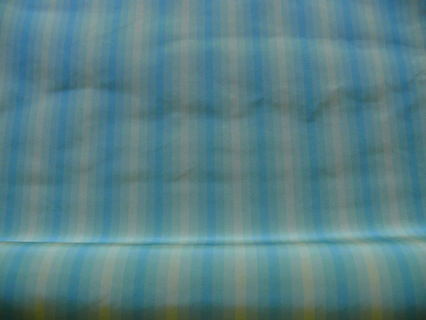 SCALAMANDRE "DOMENICO STRIPE" 100% SILK TAFFETA BLUE BTY
