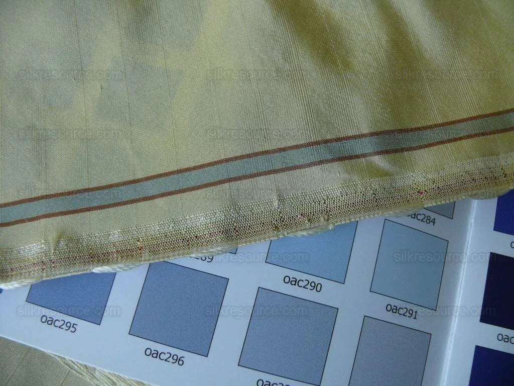 Scalamandre Strawberry Design Striped Taffeta Lisere Multi