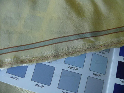 Scalamandre Strawberry Design Striped Taffeta Lisere Multi