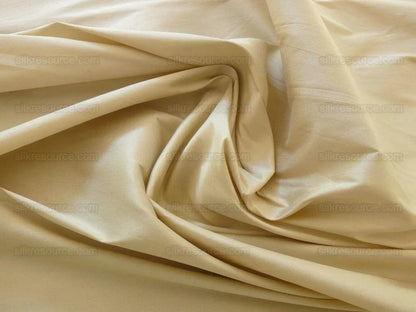 By ydScalamandre Adelaide Silk Taupe Beige Taffeta Pearly Light Weight MSRP USD 180/Y
