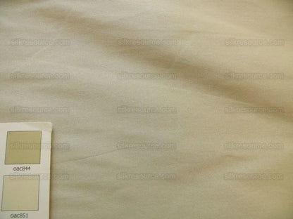 By ydScalamandre Adelaide Silk Taupe Beige Taffeta Pearly Light Weight MSRP USD 180/Y