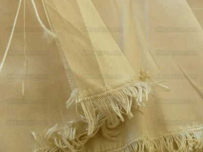 By ydScalamandre Adelaide Silk Taupe Beige Taffeta Pearly Light Weight MSRP USD 180/Y