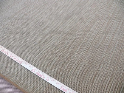 Stark Solid Flat Weave Rug 100% Wool Medium Brown Tan 8'6"x5'6"