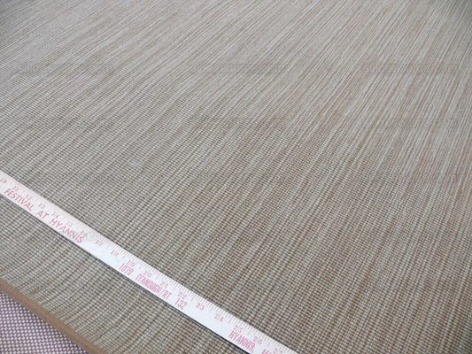 Stark Solid Flat Weave Rug 100% Wool Medium Brown Tan 8'6"x5'6"