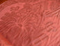 ANTIQUE BOLT! 20Y 100% SILK DAMASK HUNTER DAMASK BURGUNDY RED