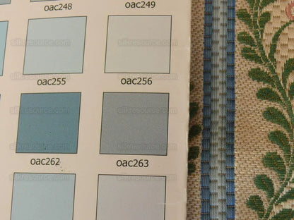 1.8y Scalamandre Green Red Pink Lace Lampas On Bronze "zoe"