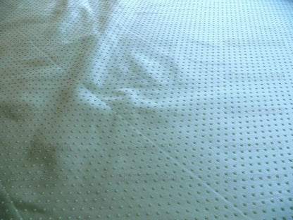 Scalamandre "regency" Green Silk Satin Jacquard Mini Flower Mint