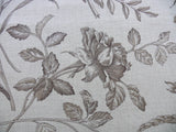 Scalamandre Hope Toile  Linen French Cotton Tulip Rose Sunflower Coffee MSRP USD$160/Y