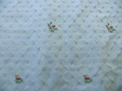 Lee Jofa Samantha Silk Petite Fluer Larkspur Blue Silk Taffeta M