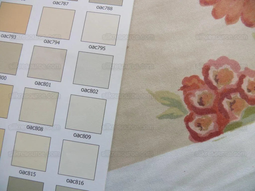 Lee Jofa Tewkesbury Chintz Fr Uk Peach Pink Red Roses On Biscuit Cotton