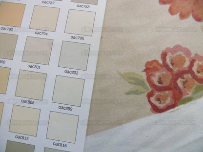 Lee Jofa Tewkesbury Chintz Fr Uk Peach Pink Red Roses On Biscuit Cotton