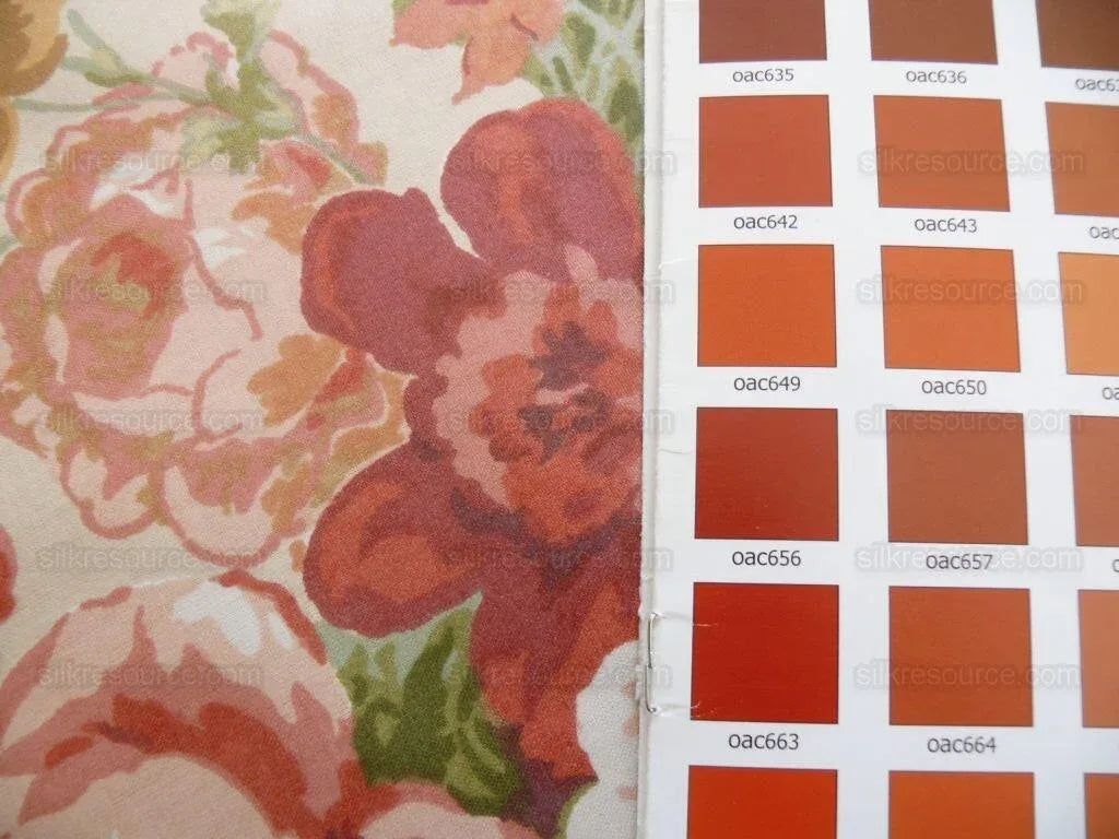 Lee Jofa Tewkesbury Chintz Fr Uk Peach Pink Red Roses On Biscuit Cotton