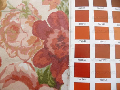 Lee Jofa Tewkesbury Chintz Fr Uk Peach Pink Red Roses On Biscuit Cotton