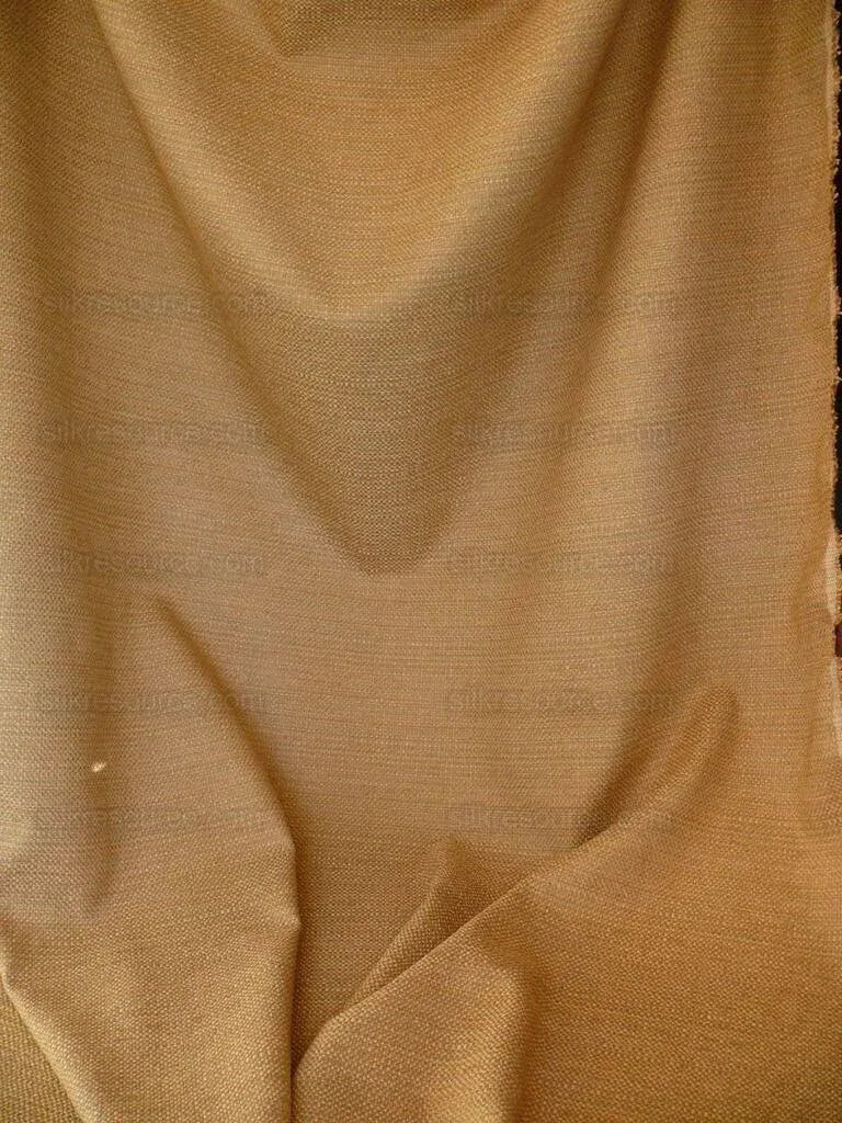 Scalamandre Dorset Texture Jacquard Honey Brown Cotton/rayon