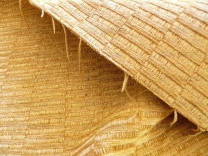 Bty Scalamandre Donald Texture Gold Rayon Chenille Jacquard