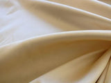 Clarence House Monceau Satin 100% Silk Double-faced Duchess Satin WHITE & CREAM Snow White CHAMPAGNE
