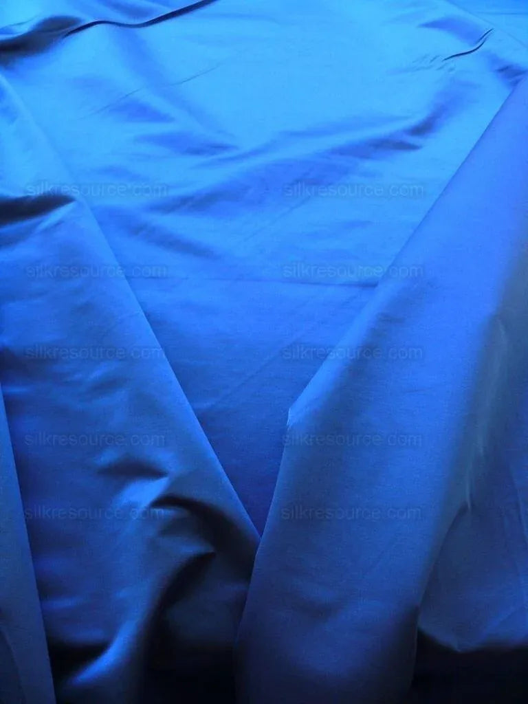 Ralph Lauren Silk Satin Prussia Blue MSRP USD 296/Y Bty