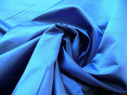 Ralph Lauren Silk Satin Prussia Blue MSRP USD 296/Y Bty