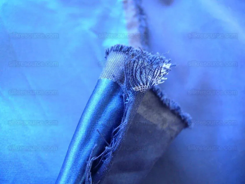 Ralph Lauren Silk Satin Prussia Blue MSRP USD 296/Y Bty