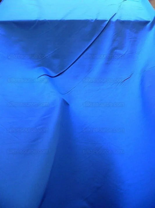 Ralph Lauren Silk Satin Prussia Blue MSRP USD 296/Y Bty