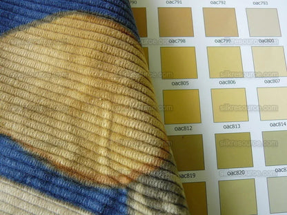 By Yard Brunschwig &amp; Fils Tropical Apricot Print Velvet Corduroy 100% Cotton 1208 MSRP280/Y